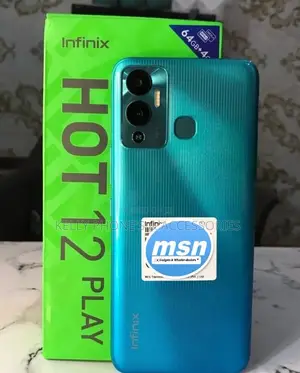 New Infinix Hot 12 Play NFC 64 GB White