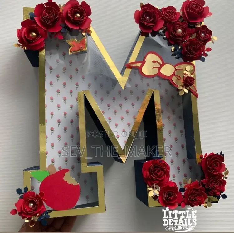 3D Letters and Numbers
