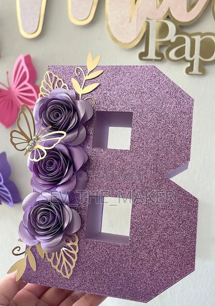 3D Letters and Numbers