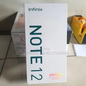 New Infinix Note 12 5G 64 GB Black