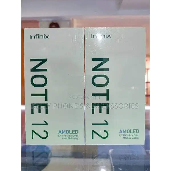 New Infinix Note 12 5G 64 GB Black