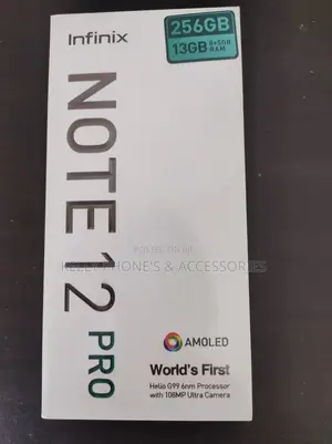 New Infinix Note 12 Pro 5G 128 GB Black