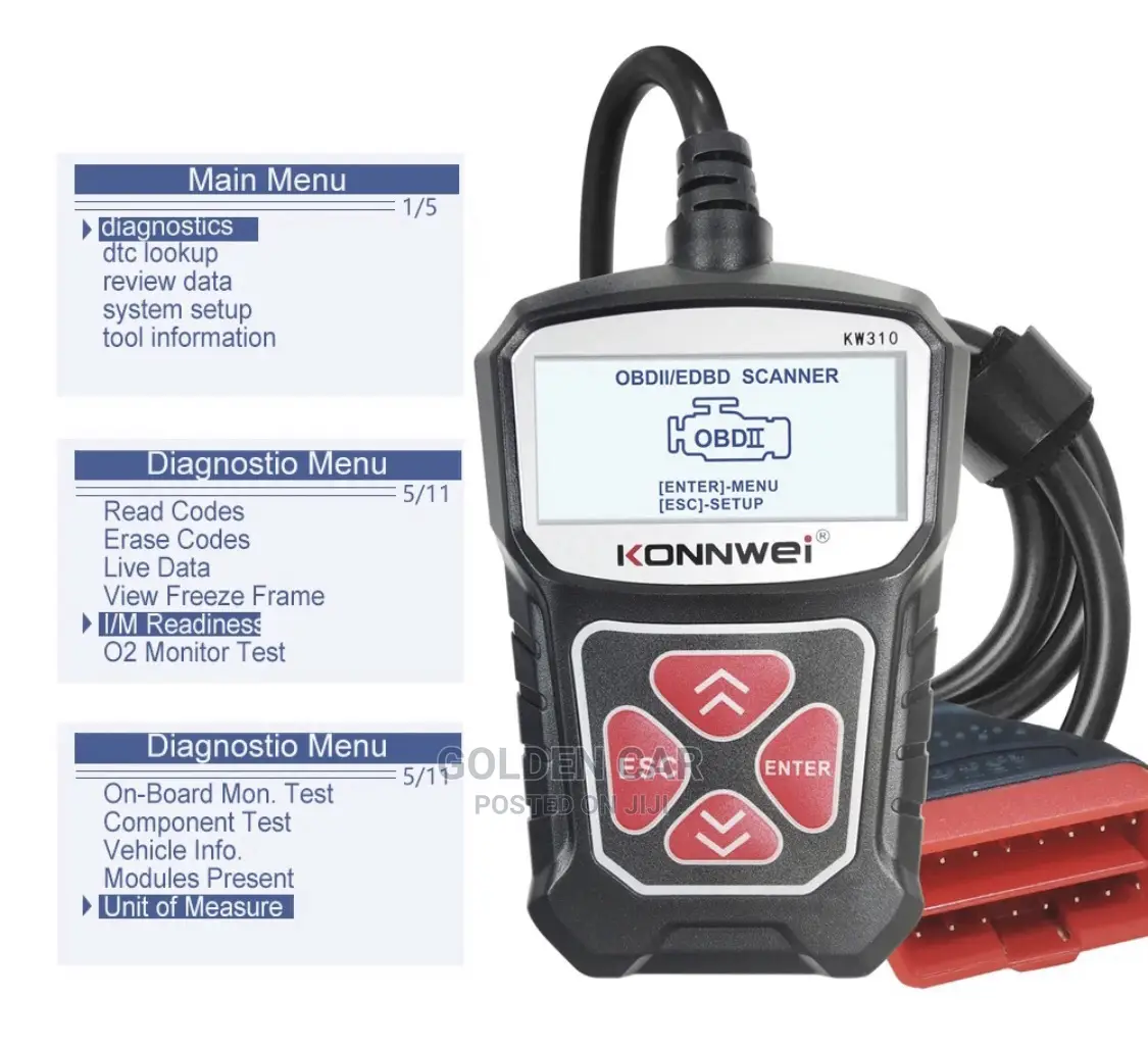 Konnwei KW310 OBD2 Car Diagnostic Scanner