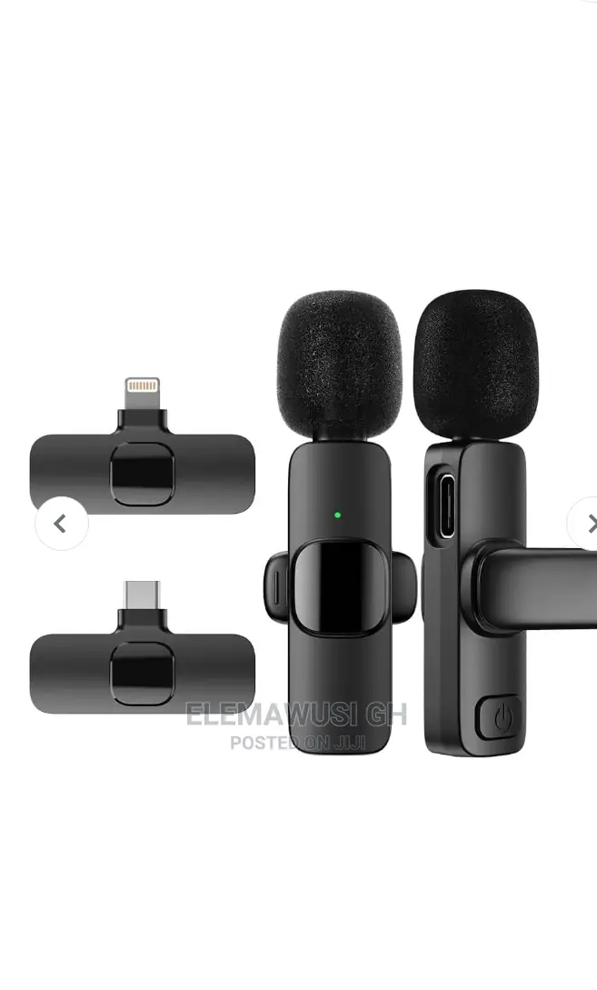 3in1 Lapel Mic for iPhone, Android and Type C (Double Mic