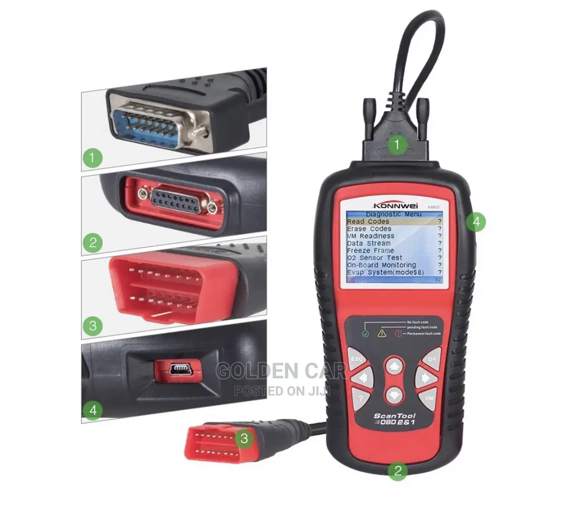 Konnwei KW830 OBD2 Car Diagnostic Scanner in East Legon Vehicle Parts