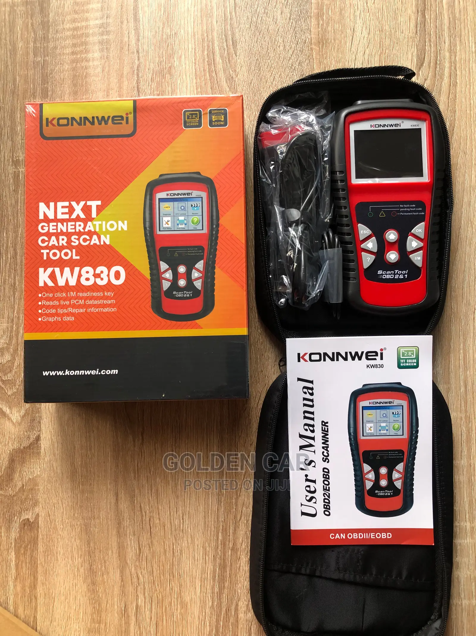 Konnwei KW830 OBD2 Car Diagnostic Scanner