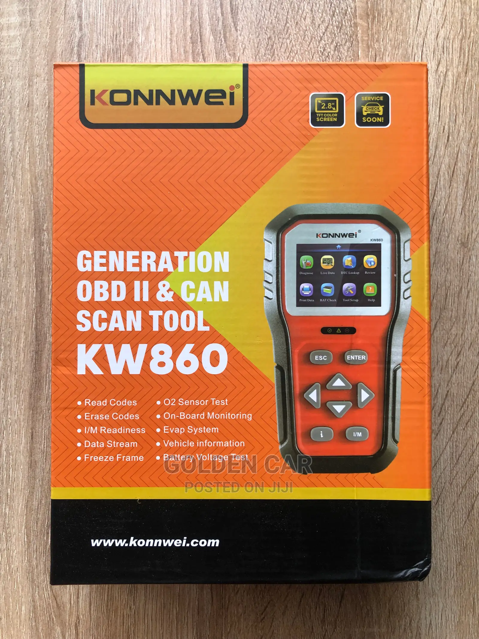 Konnwei KW860 OBD2 Car Diagnostic Scanner