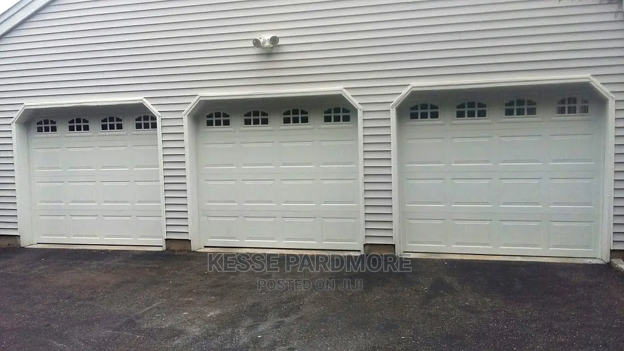 Three Garage Doors Fanlight