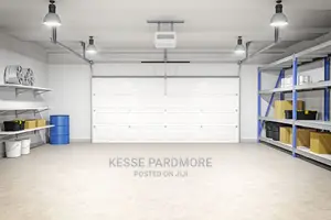 Three Garage Doors Fanlight
