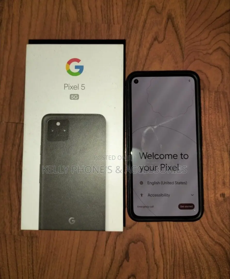 New Google Pixel 5 128 GB Black