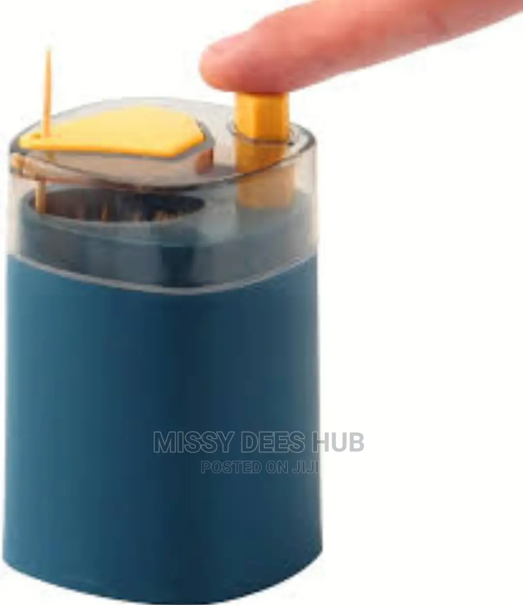 Press-to-Release Toothpick Dispenser