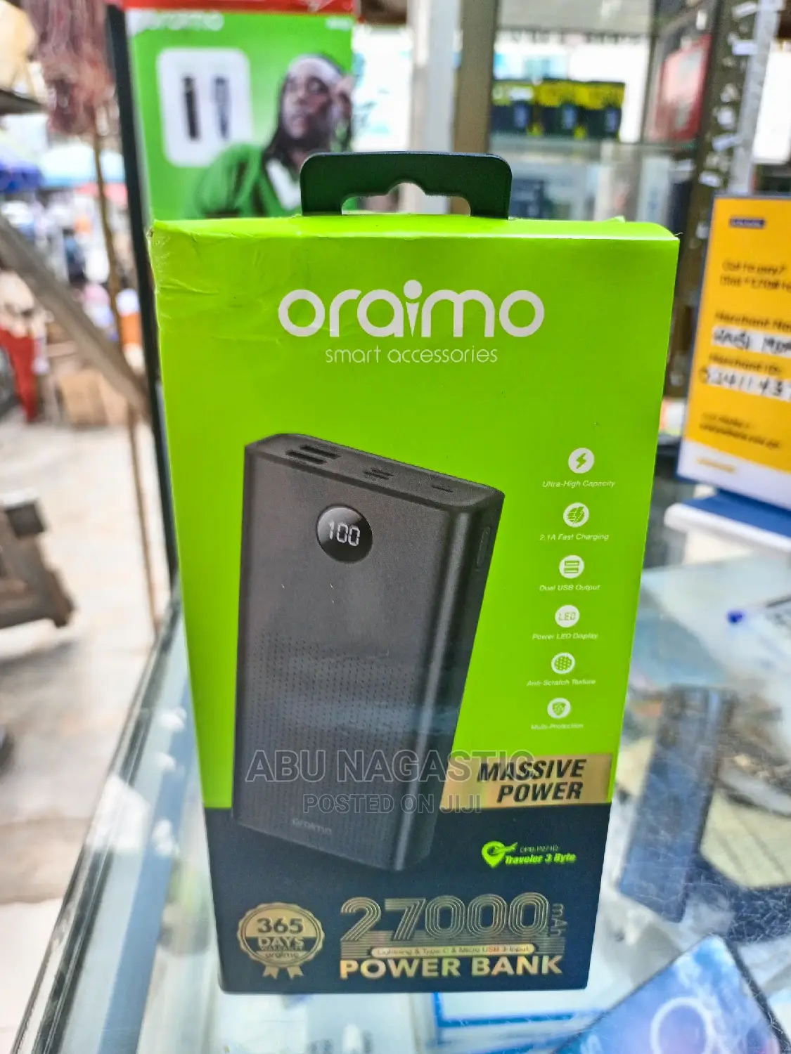 Original Oraimo Power Bank 27000mah