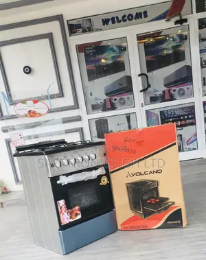 Reliable 4 Gas Burner Oven With Grill New Line 50x60