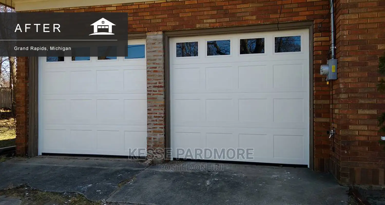 9ftx8ft Fanlight Plain Double Door