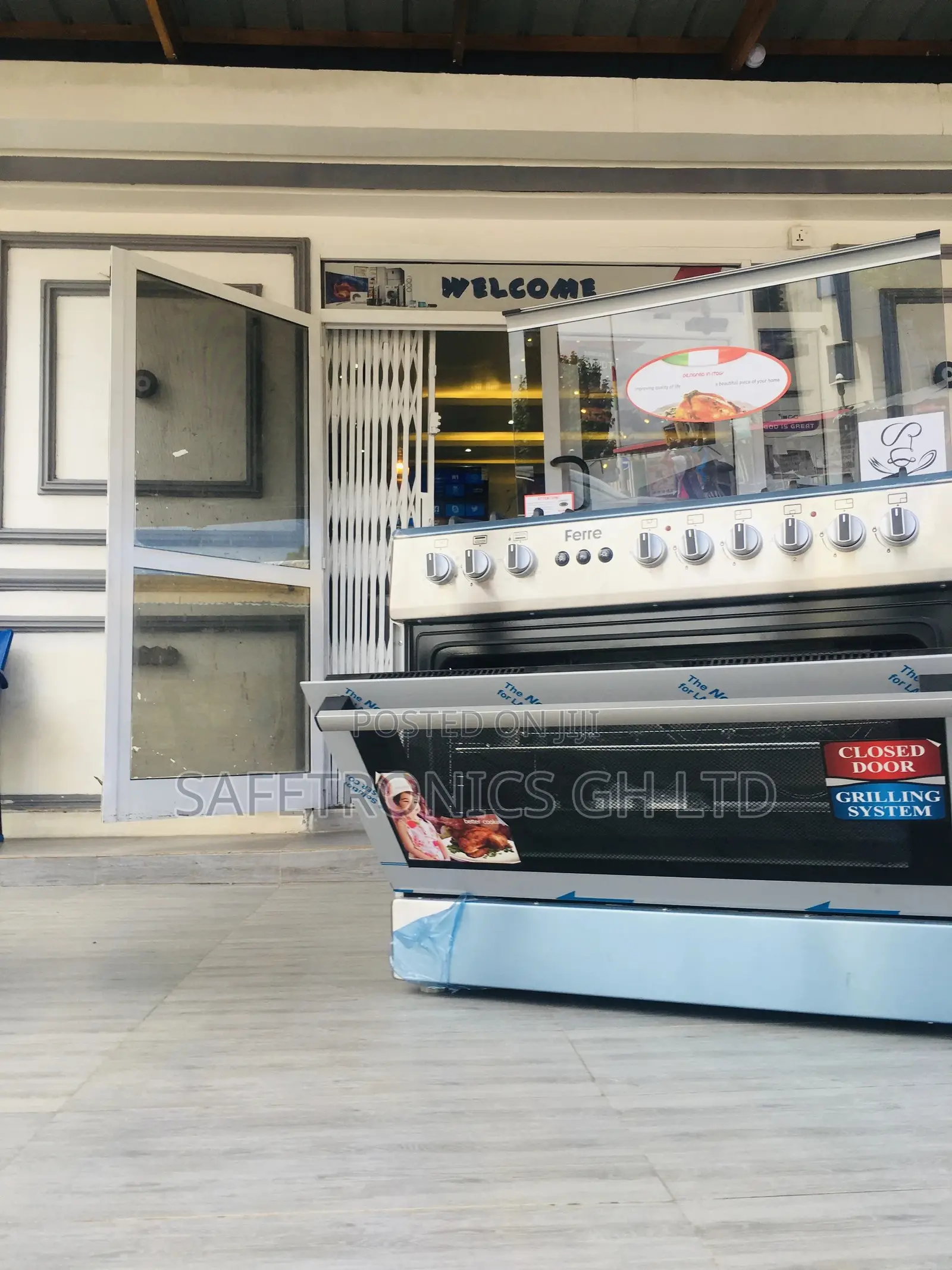 4 Gas 1 Electric Ferre Oven With Grill 60x90 Affordable