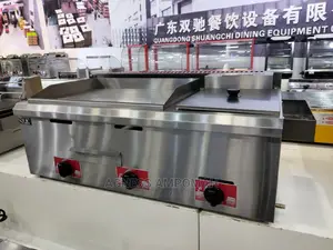 Gas Griddle Combo With Deep Fryer