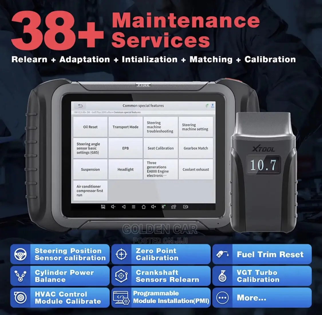 Xtool D8 Bluetooth Obd2 Car Diagnostic Scanner