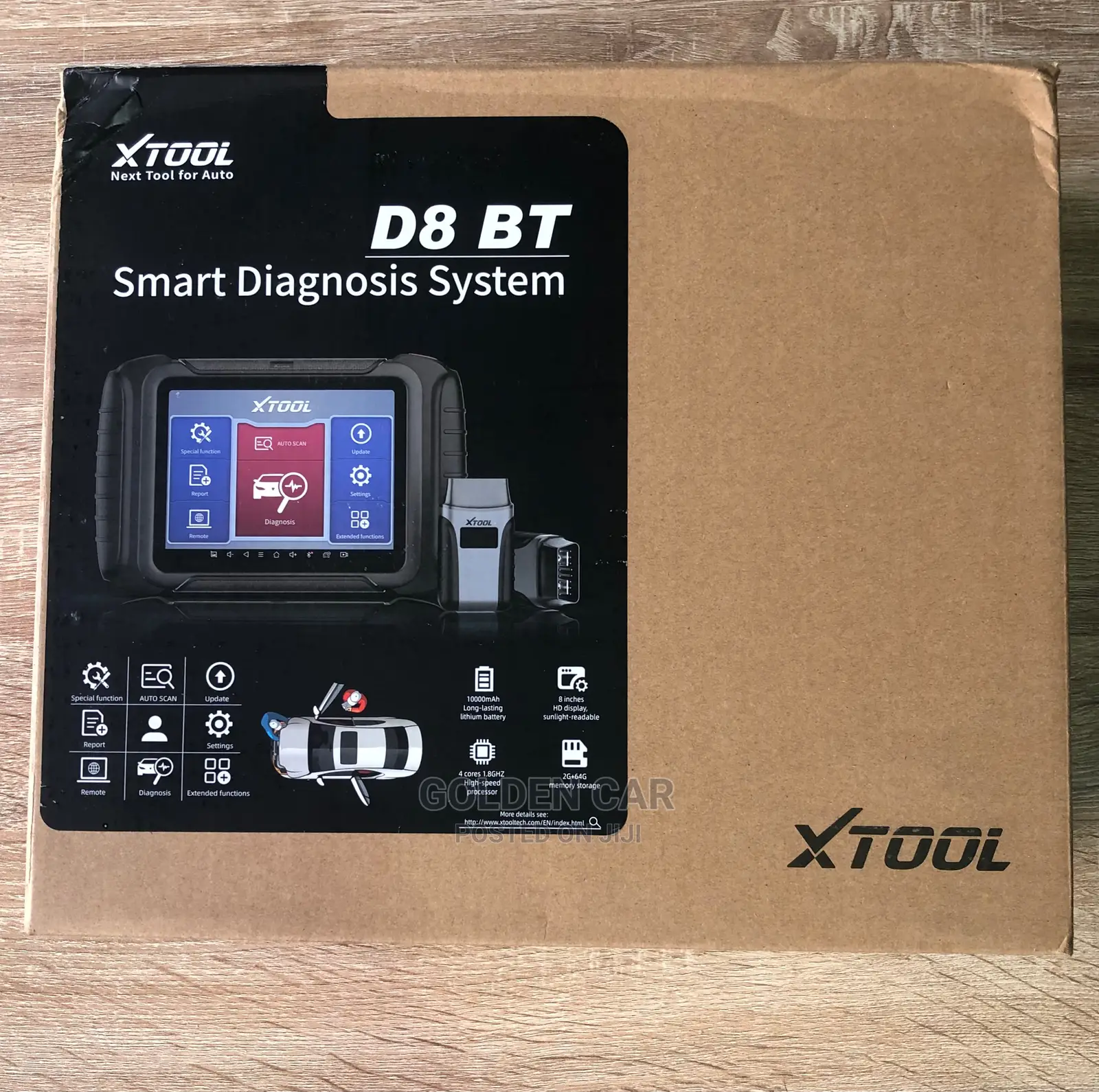 Xtool D8 Bluetooth Obd2 Car Diagnostic Scanner