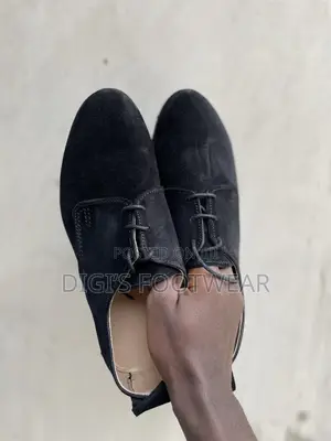 Black Laced High Platform Shoe