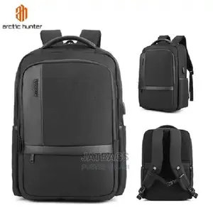 Black Ah Waterproof Laptop Backpack (Free Delivery)
