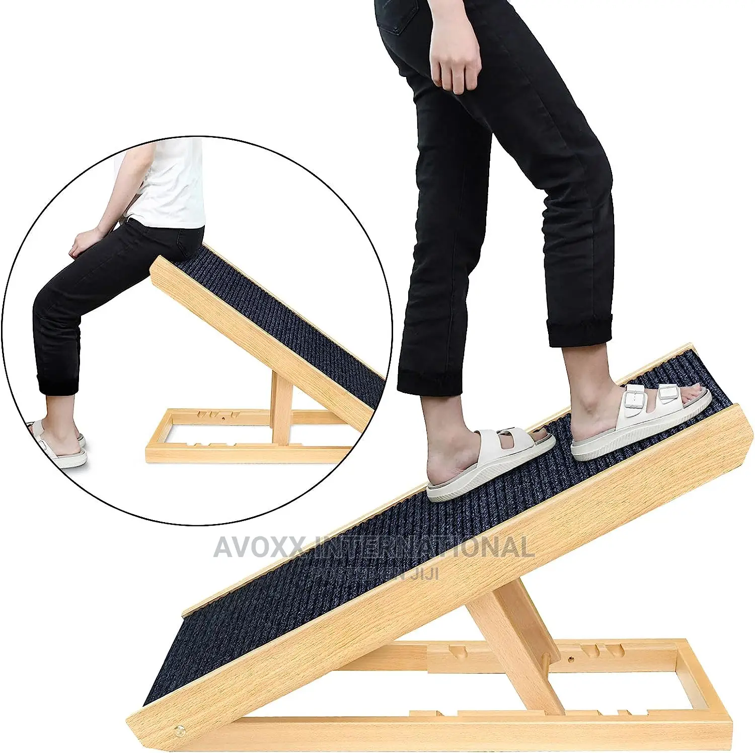 Senneny Wooden Adjustable Pet Ramp