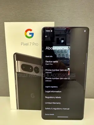 New Google Pixel 7 Pro 128 GB Black