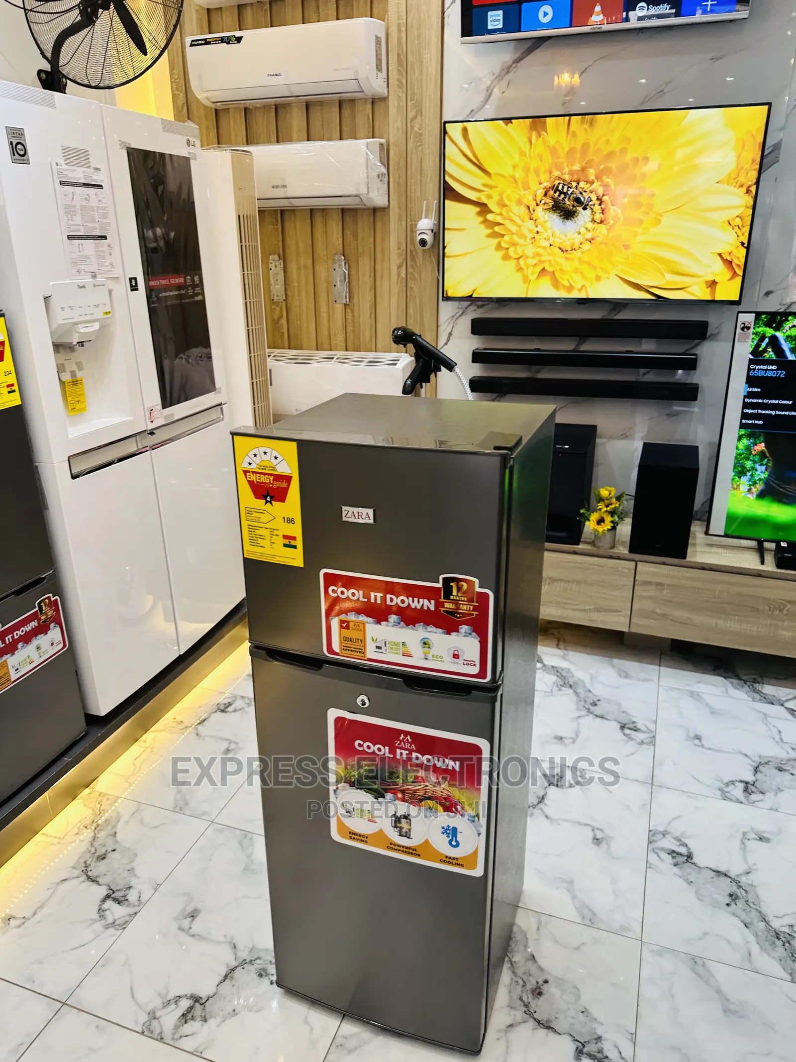 Fast Cooloand Efficient Zara Top Freezer Fridge 20bf