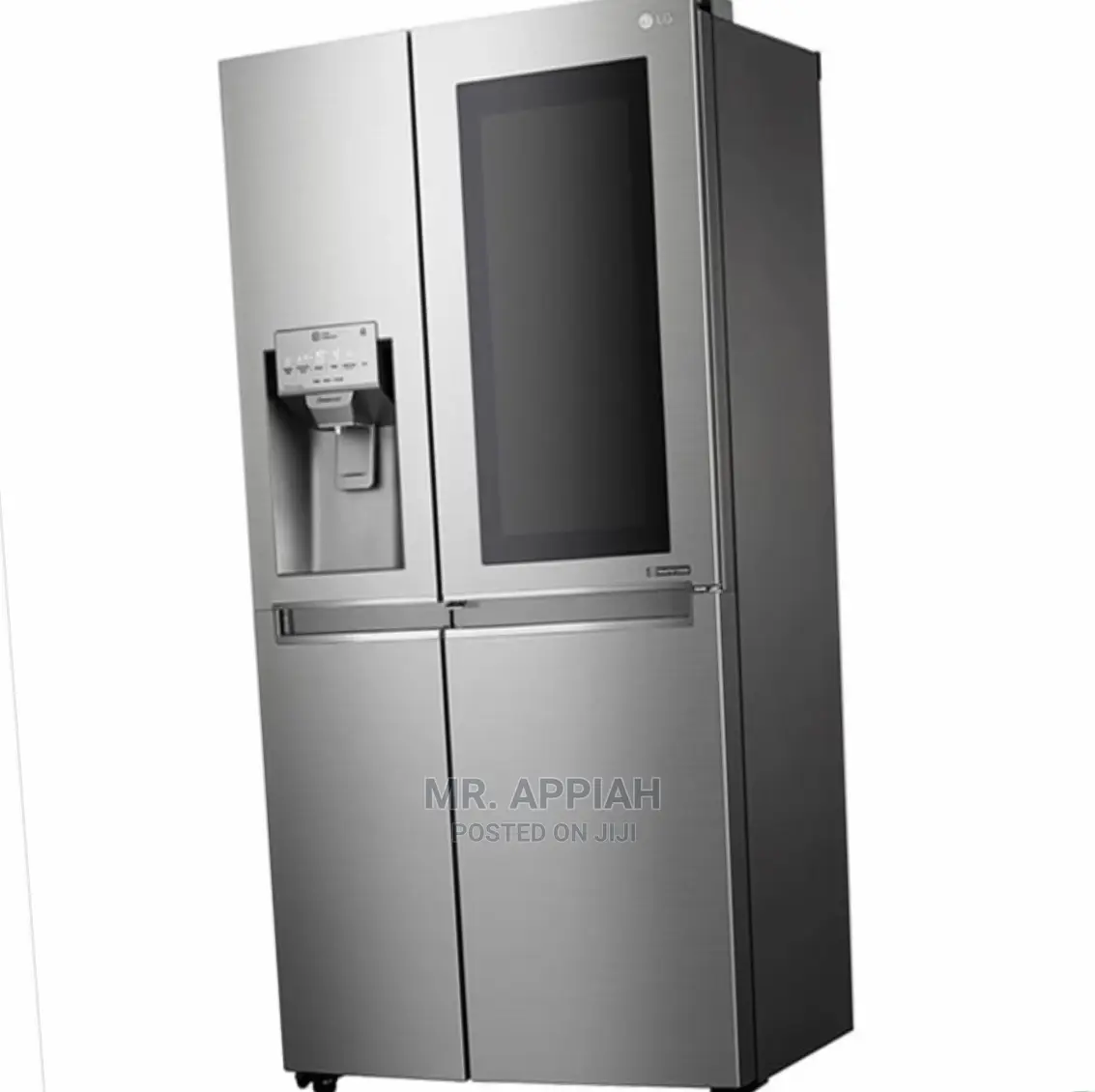 Direct Chilling LG Side by Side Refrigerator GR-J34FMUBL.