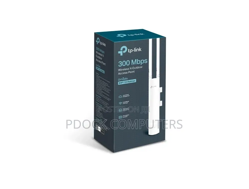 Tp-Link 300mbps Wireless N Outdoor Access Point (Eap110)