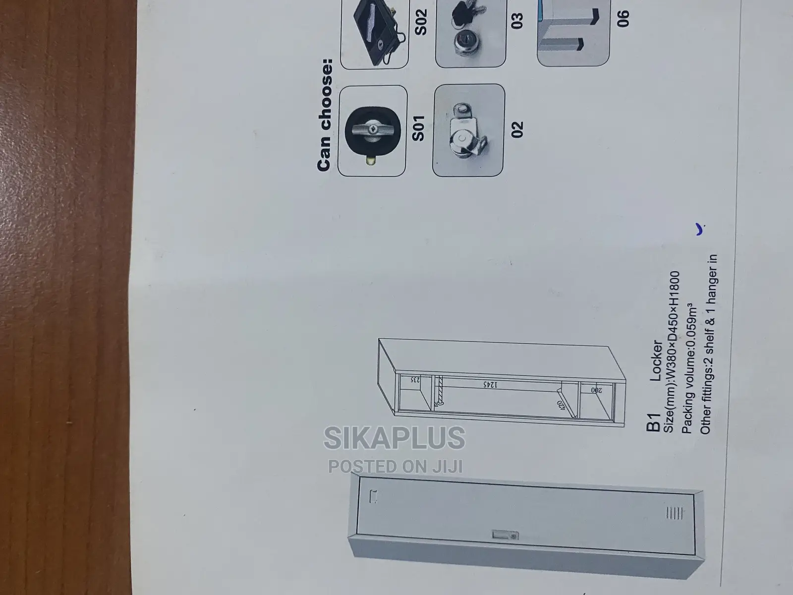 Single Compartment Locker