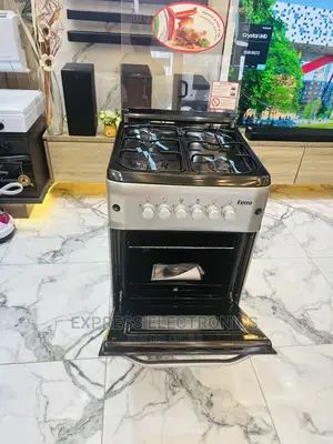 New Ferre Gas Oven Stove Cooker 50:55 4burner Grey