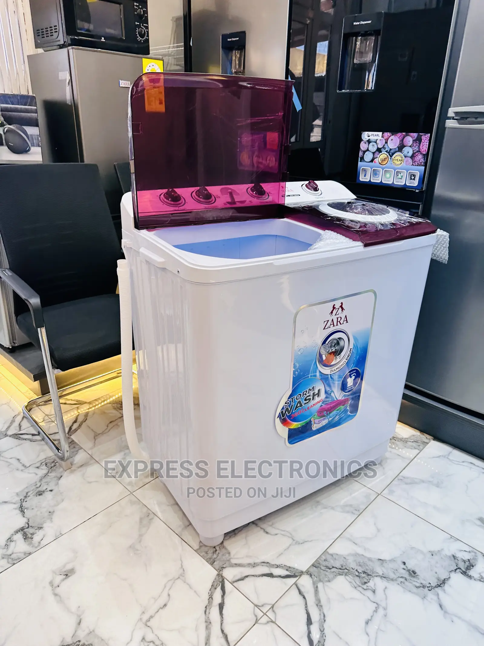 Sealed in Box Zara Twintub Washing 12kg Machine White