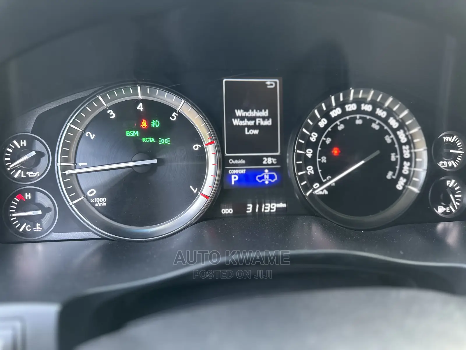Lexus LX 570 AWD 2018 Black