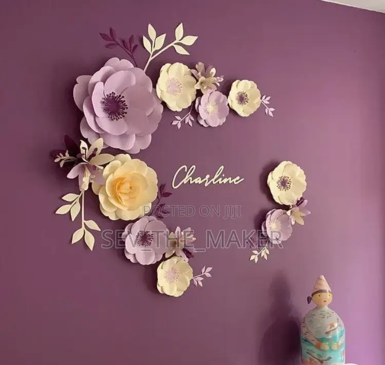 Shadow Boxes and Flower Wall Design