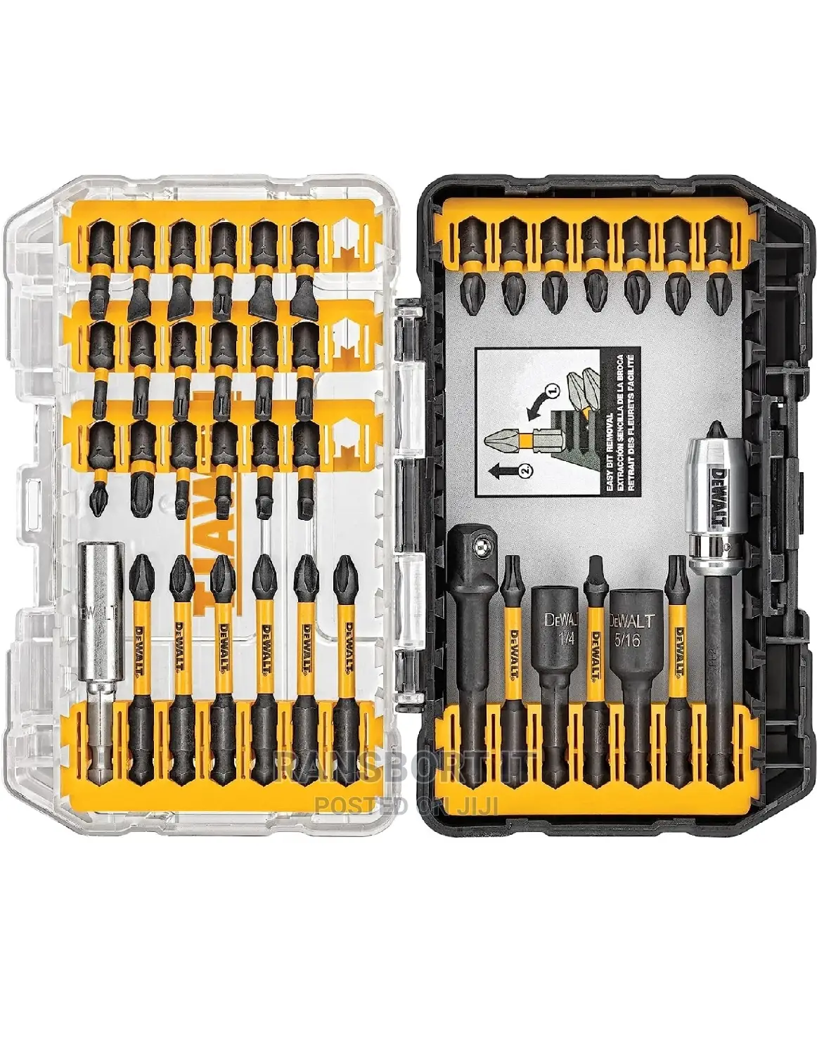 Dewalt Screwdriver Bit Set, Impact Ready, Flextorq, 40-Piece