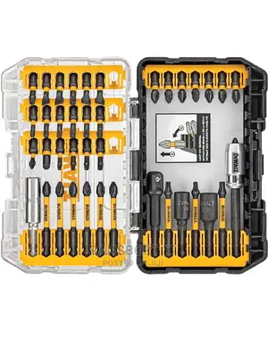 Dewalt Screwdriver Bit Set, Impact Ready, Flextorq, 40-Piece