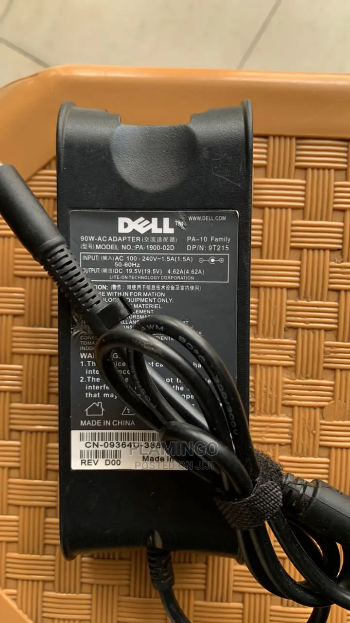 Dell Laptop 65W Big Pin Charger Adapter (DE 19.5V3.34A)