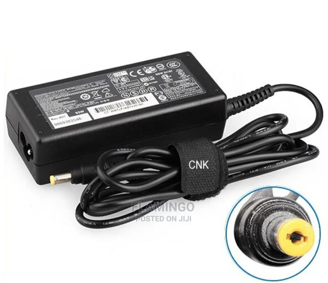 HP 18.5V 3.5A 65W Yellow Pin / Bullet Pin Laptop Charger