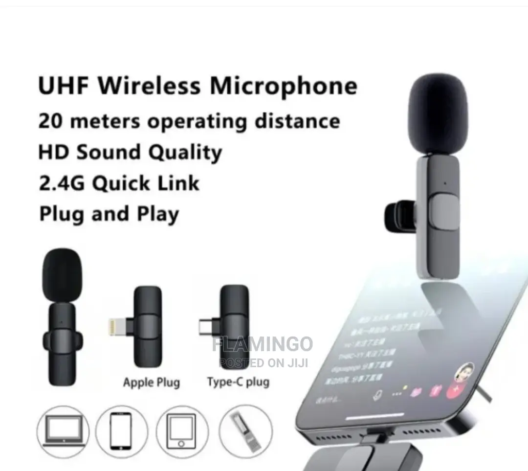 Wireless Universal Professional Lapel Microphone