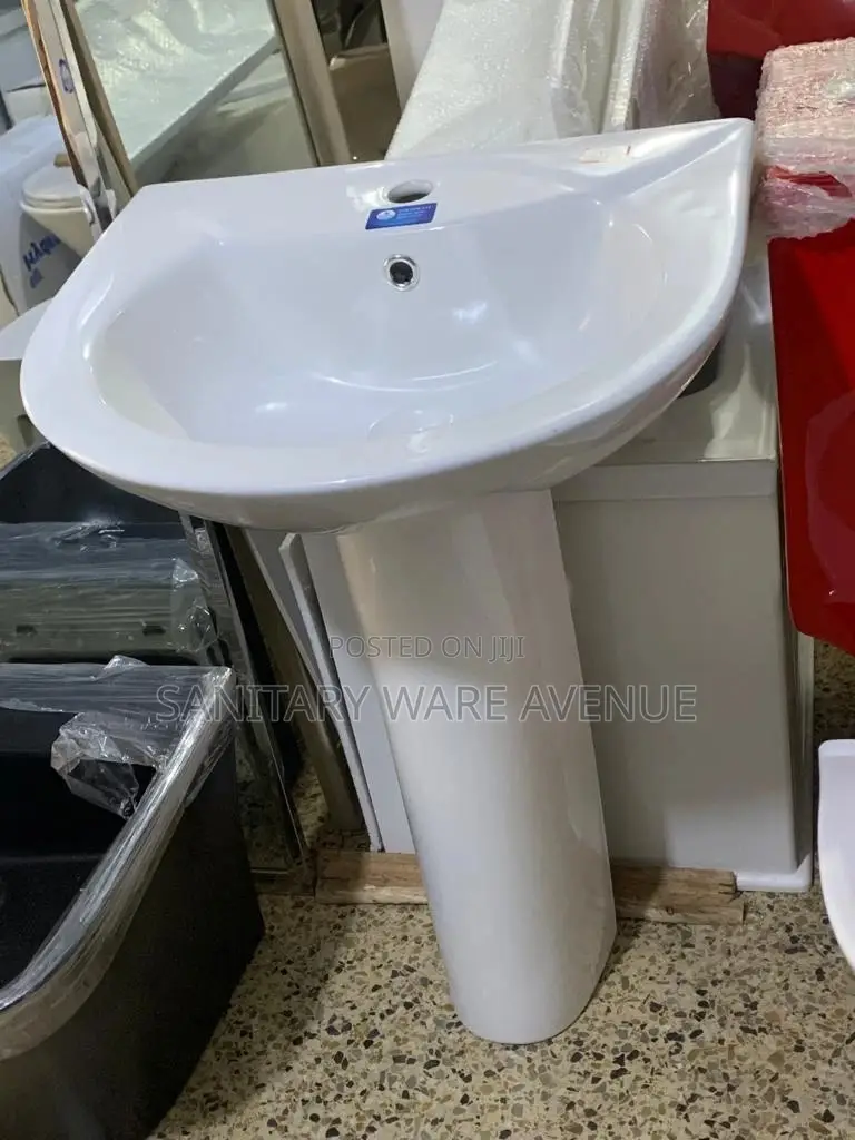 Washroom Basin - Bathroom Sink - Basin + Pedestal