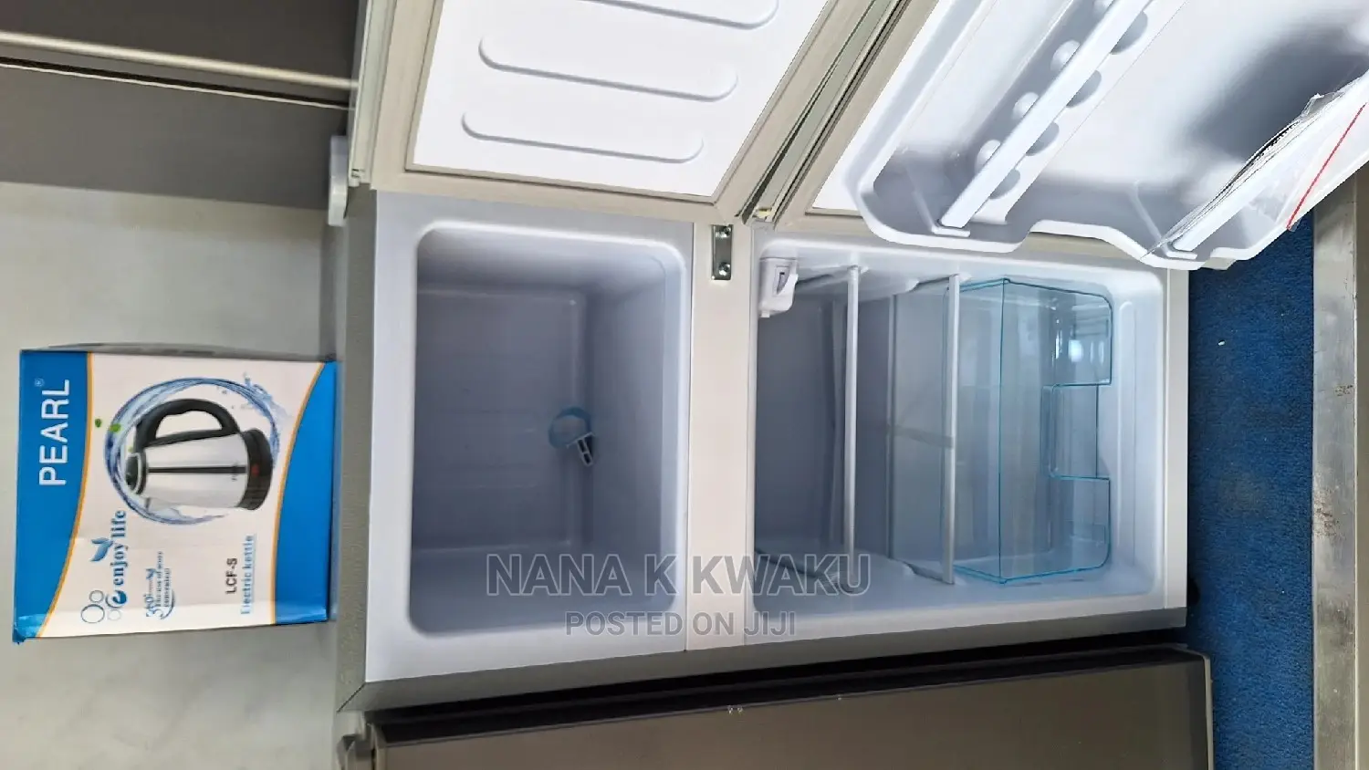 Top Freezer_nasco Nasf2-11 Double Door Fridge