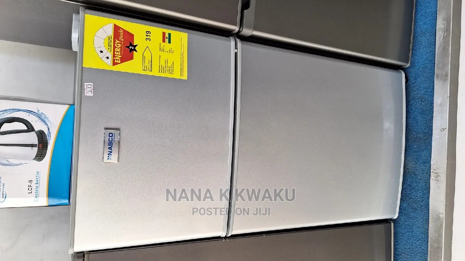 Top Freezer_nasco Nasf2-11 Double Door Fridge