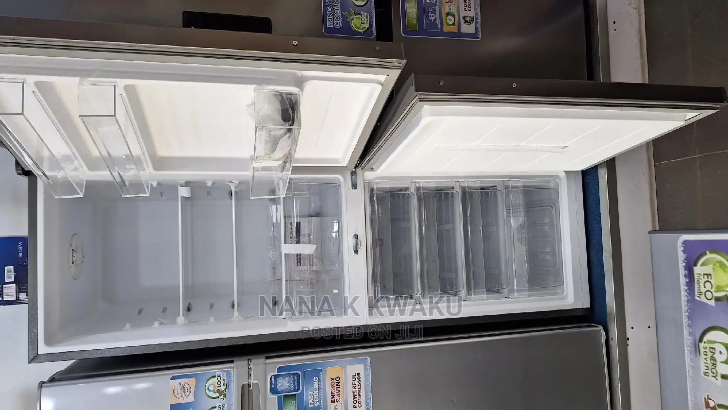 Nasd2-30_nasco Double Door Fridge_with Bottom Freezer