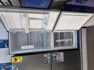 WD Nasco 309litrs Double Door Fridge With Bottom Freezer