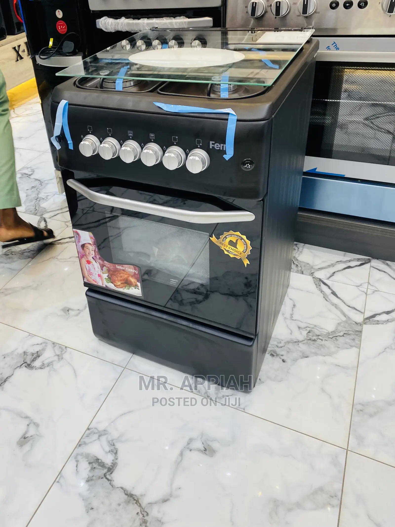 Authentic Ferre 4 Gas Burner With Oven and Grill(60*60) 