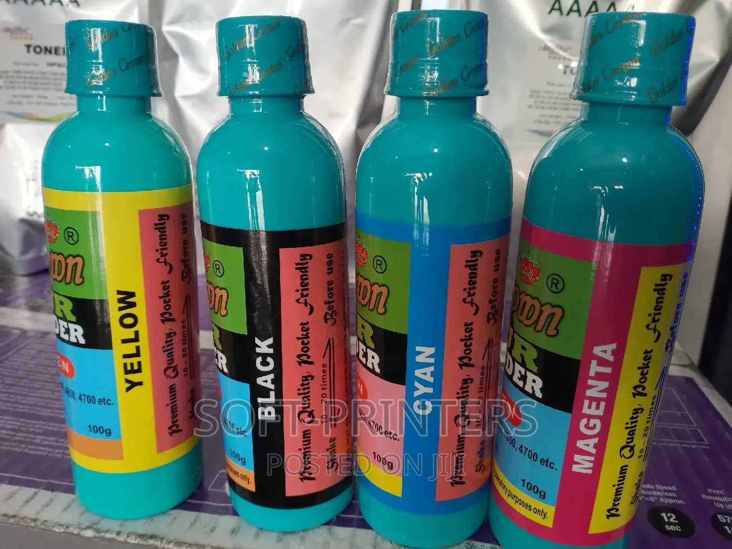 HP Color Refill Powder