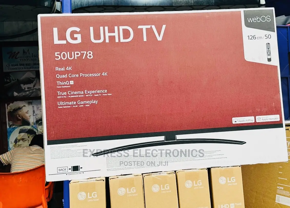 Cool Pretty Price LG UHD Smart 50”Up7800