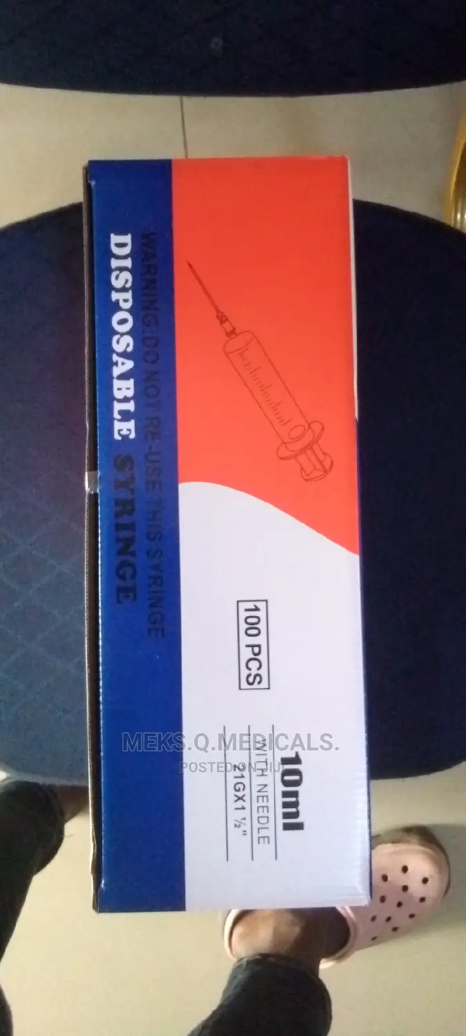 Disposable Syringe and Needle 10 Ml