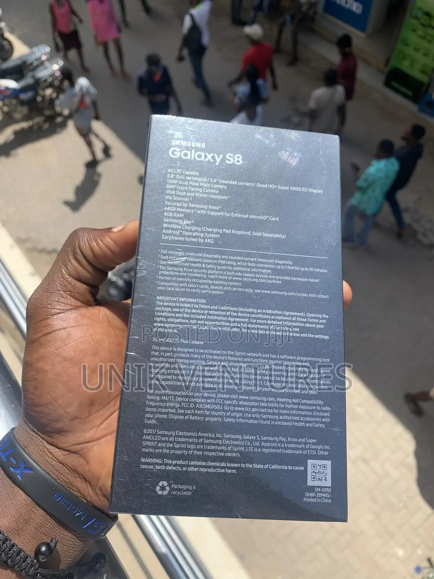 New Samsung Galaxy S8 64 GB Black