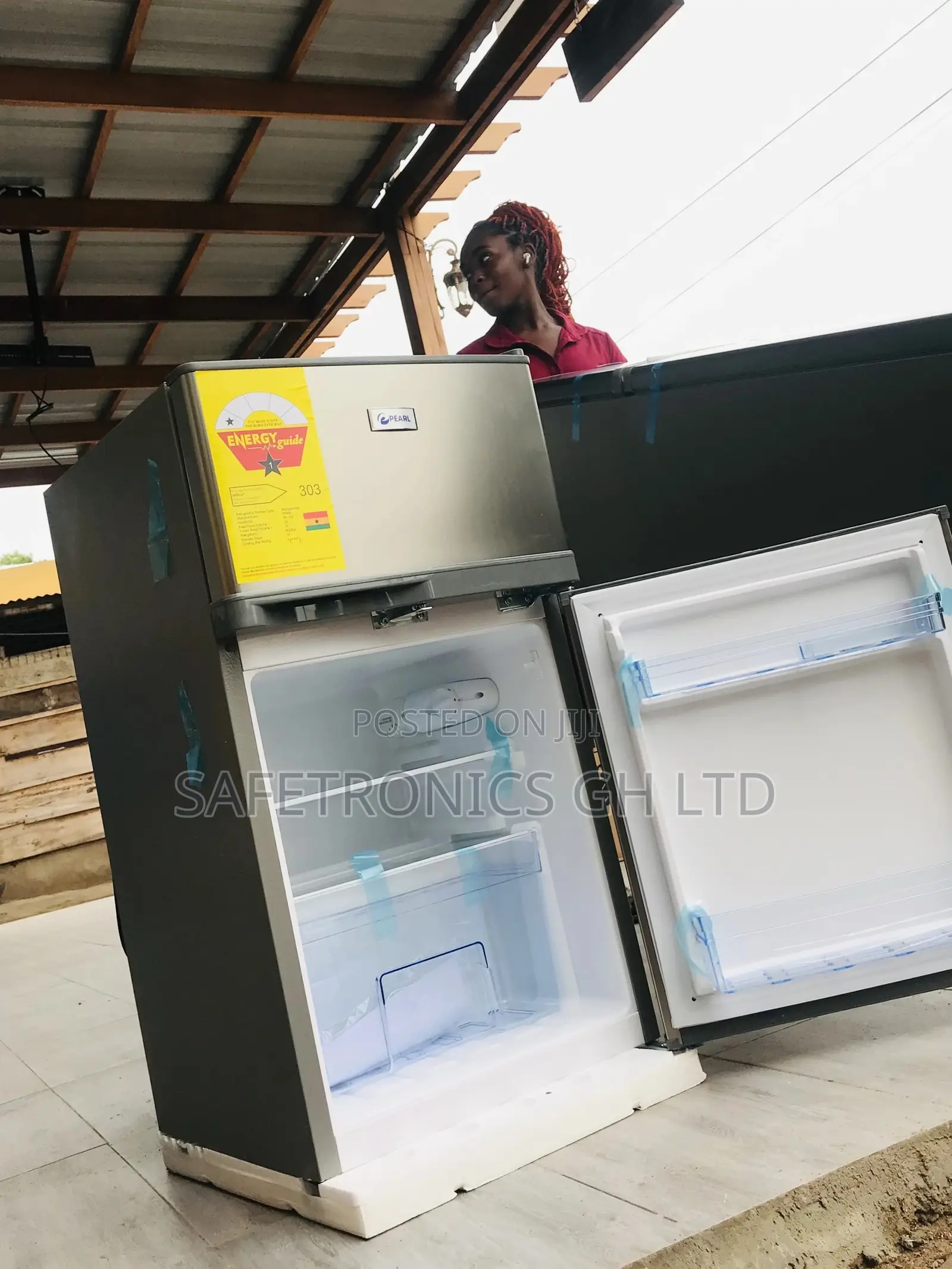 Fast Chling Pearl 10T Doubledoor Fridge Topfreezer